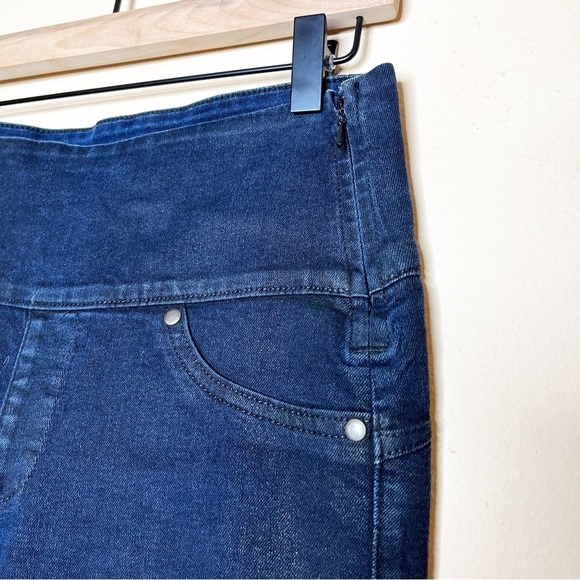 SPANX Alexia Ready to Wow Waxed Legging Jeans Jeggings - Picture 4 of 12